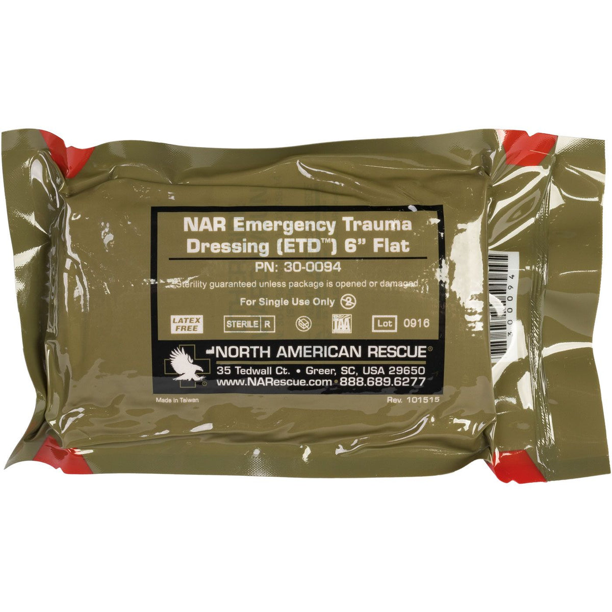 NAR Emergency Trauma Dressing 6"
